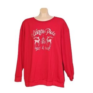 🍄 North Pole Sweatshirt - 2X